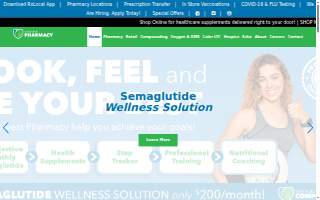 Shrivers Pharmacy & Wellness Center website