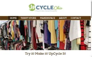UpCycle Ohio Thrift Store website