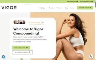 Vigor Compounding website