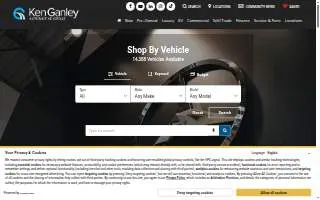 Ganley Body Shop website