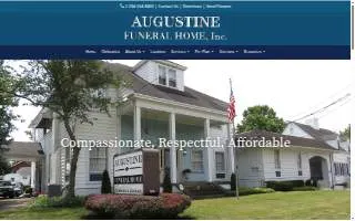 Augustine Funeral Home website