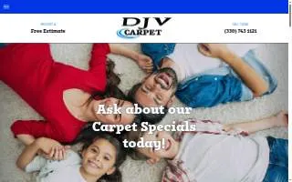 DJV Carpet website