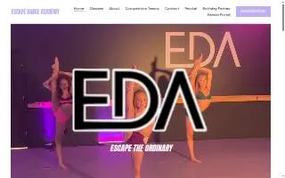 Escape Dance Academy website