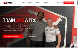 NST Sports Performance of Austintown website