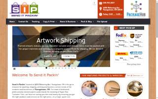Send It Packin UPS Fedex USPS DHL Printing Copy Fax Print Ship