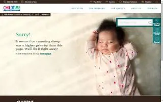 Childtime on Center Road website