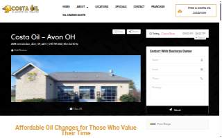 Costa Oil - 10 Minute Oil Change - Avon