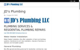 JD'S Plumbing LLC of Avon