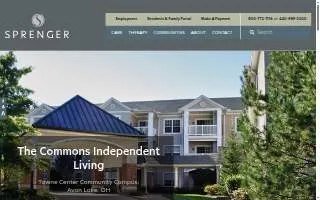 Commons Independent Living at Sprenger Health Care Towne Center Community Campus website