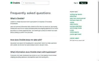 OneLink Technical Services, LLC - Business I.T. Services website