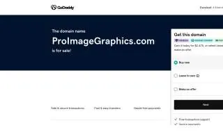 Pro Image Sign & Graphics of Avon Lake website