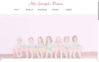 Miss Jacqui's Dance of Avon website
