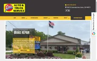 Ray's Auto & Truck Service of Avon website