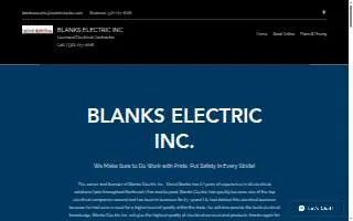 Blanks Electric Inc website
