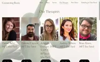 Connecting Roots, LLC website