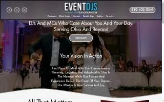 Event DJs of Barberton website