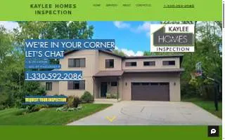 Kaylee Homes Inspection website