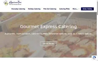 A Luncheon Time Catering of Bay Village website