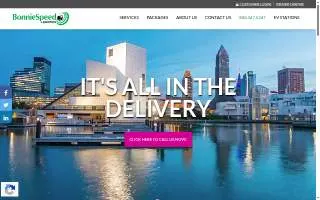 Bonnie Speed Logistics Inc of Bay Village website