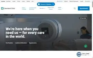 Cleveland Clinic - Therapy Services Westlake - Pediatrics website