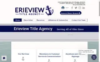 Erieview Title Agency LLC website