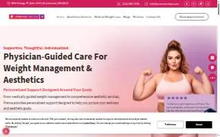 Prema Med Spa of Bay Village website