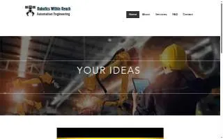 Robotics Within Reach LLC website