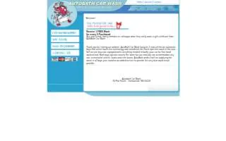 AutoBath Car Wash website