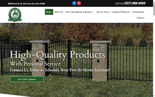 Cedar Grove Fence LLC website