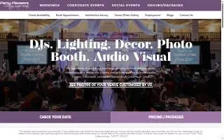 Party Pleasers Events of Beavercreek website