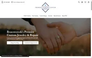 Premier Diamond Center website