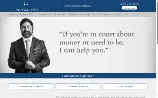 The Miller Firm, LLC. of Beavercreek website