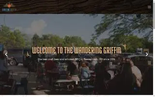 Wandering Griffin Brewery & Restaurant website