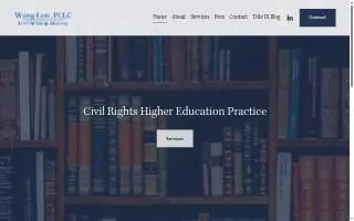 Wanglaw of Beavercreek website