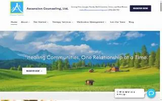 Ascension Counseling, Ltd. of Bedford website