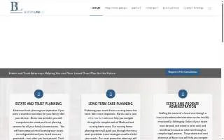 Baron Law, LLC of Bedford website