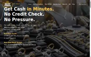 Best Pawn Shop of Bedford website