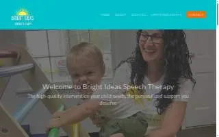 Bright Ideas Speech Therapy website