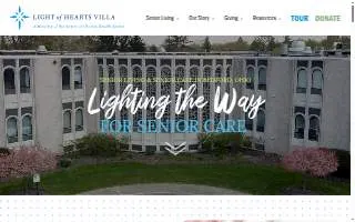 Light of Hearts Villa website