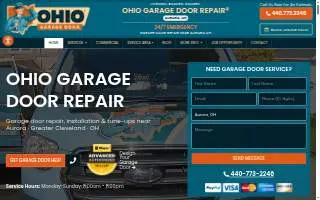 Ohio Garage Door Repair of Bedford Heights website