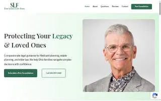 The Stano Law Firm of Bedford website