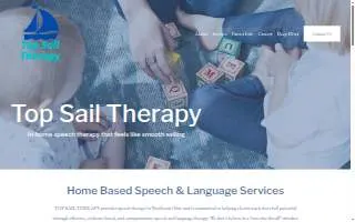Top Sail Therapy website