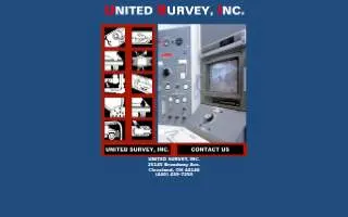United Survey Inc of Bedford website