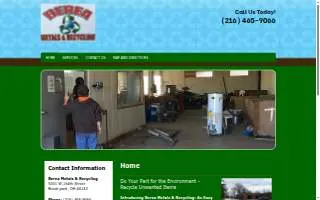 Berea Metals & Recycling website