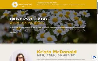Daisy Psychiatry LLC of Berea website