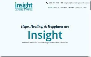 Insight Counseling and Wellness of Berea website