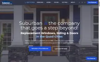 Suburban Custom Construction & Property Preservation website