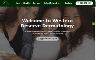 Western Reserve Dermatology, Inc. website