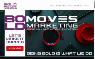 Bold Moves Marketing website