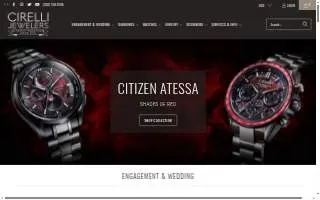 Cirelli Jewelers website